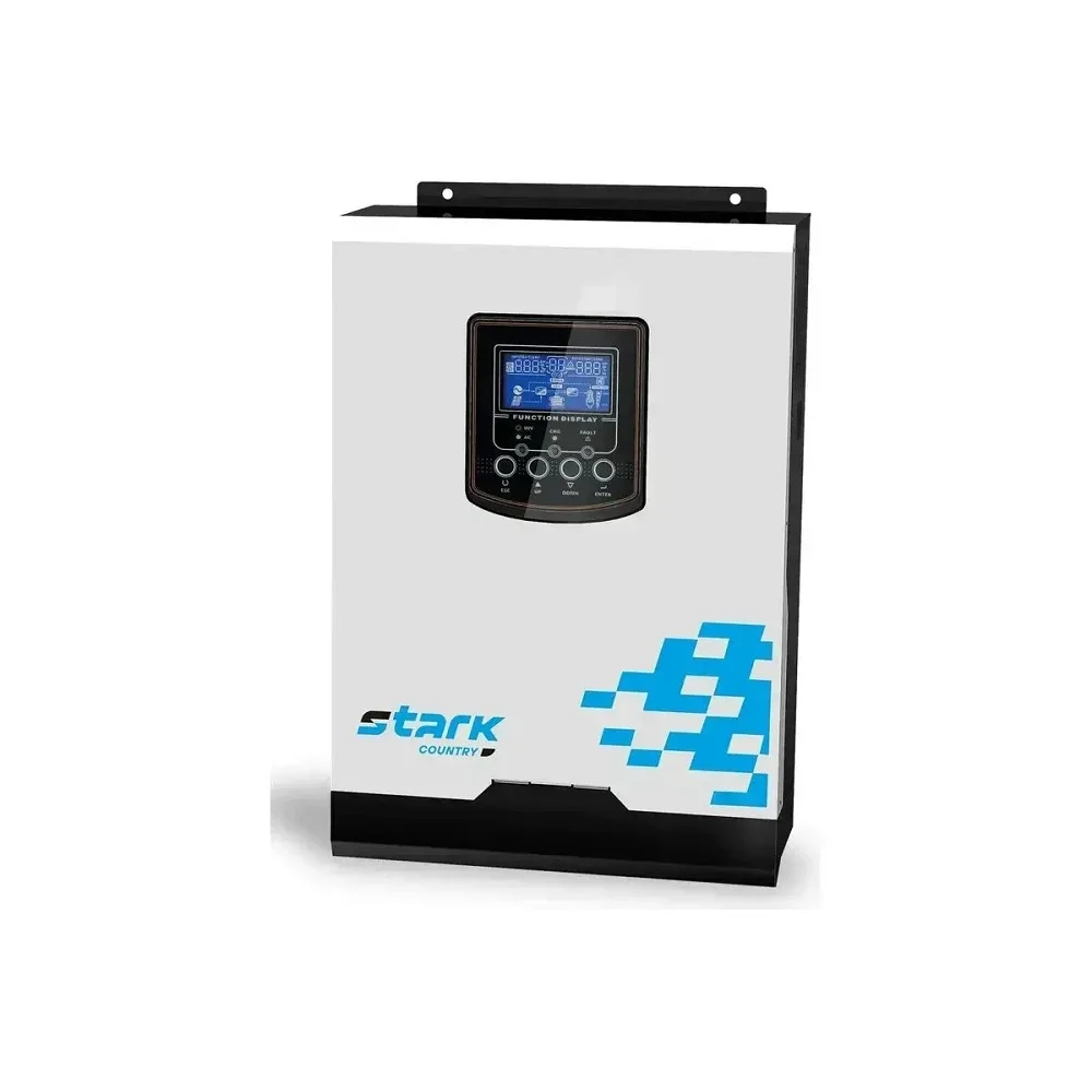 STARK SC 6200 INV MAX ИБП 6200 ВА/6200 Вт {Инвертор, Настенный, 90-280В, клеммный блок, Smart-slot, WIFI, БЕЗ АКБ - внешние батареи 4 шт от 9Ач до 2000 Ач}