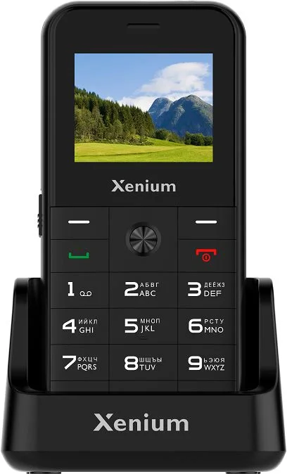 Мобильный телефон Xenium X718 черный моноблок 2Sim 1.77" 128x160 Spreadtrum ThreadX RTOS 0.3Mpix GSM900/ 1800 MP3 (CTX718BK/00)