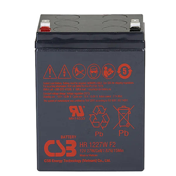 CSB Аккумуляторная батарея для ИБП (12V/ 7.5Ah) (HR1227W F2 CSB)