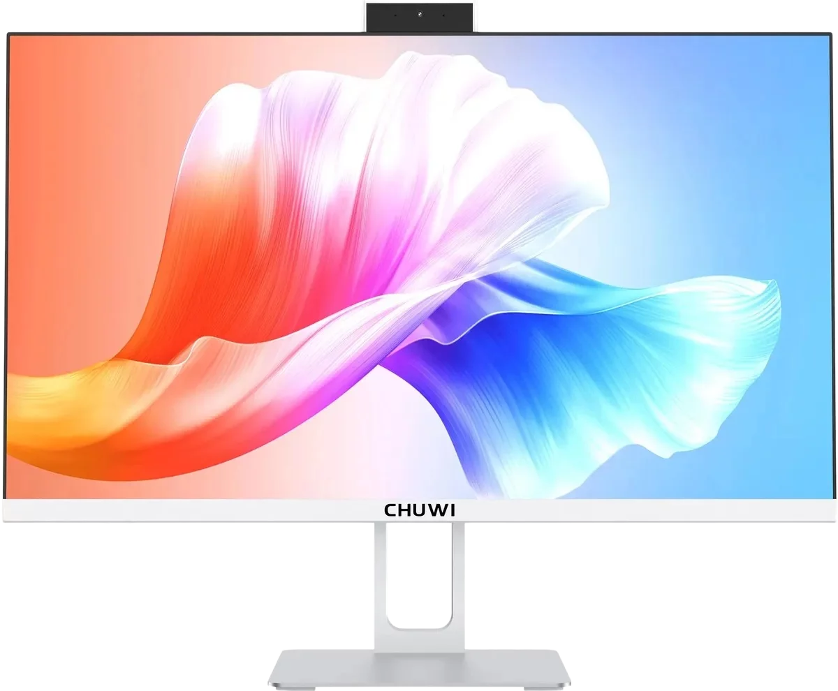 AIO Unitech 24 23.8" 1920*1080 100Hz Intel Core i3-1220P 16GB DDR4 RAM + 512GB PCIE SSD WIFI6(802.11ax1), BT5.2 Windows 11 Pro White (CWI702I3P)