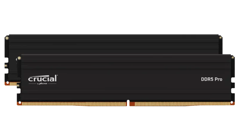 Crucial by Micron DDR5-5600 96GB Kit (2x48GB) UDIMM CL46 1.1V (Retail), 1 year (CP2K48G56C46U5)