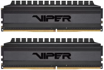 DDR 4 DIMM 16Gb (8GBx2) PC28800, 3600Mhz, PATRIOT Viper BLACKOUT (PVB416G360C8K) (retail)