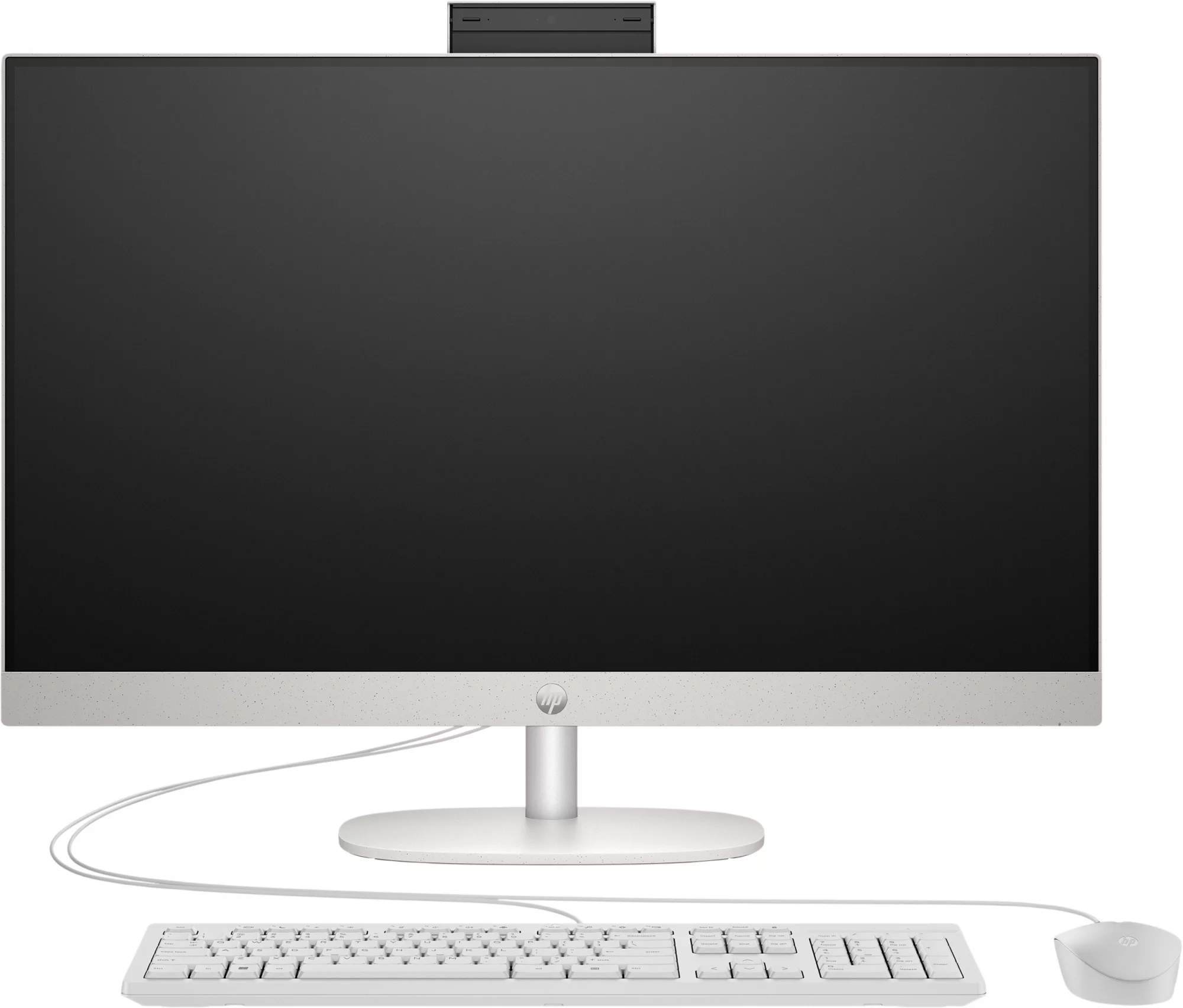 Моноблок HP 24-cr0008l 23.8" FHD Touch i7 1355U 16Gb SSD512Gb DOS GbitEth WiFi BT 90W клавиатура мышь белый 1920x1080 (AV8K9PA)