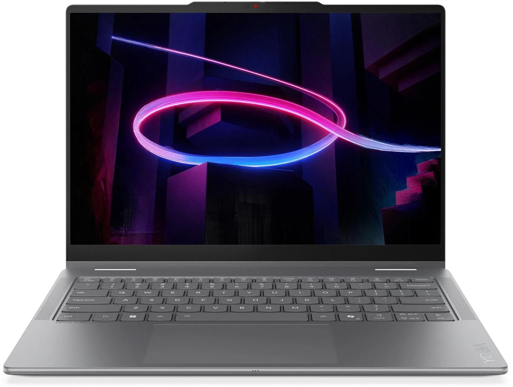 Ноутбук Lenovo Yoga 7 14IPH11 Core Ultra 5 325 24Gb SSD1Tb Intel Graphics 14" OLED Touch WUXGA (1920x1200) Windows 11 Home grey WiFi BT Cam (83TC0058RK)