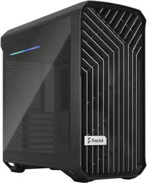 Корпус Fractal Design Torrent Compact TG Dark Tint черный без БП ATX 7x120mm 4x140mm 2x180mm 2xUSB3.0 audio (FD-C-TOR1C-01)