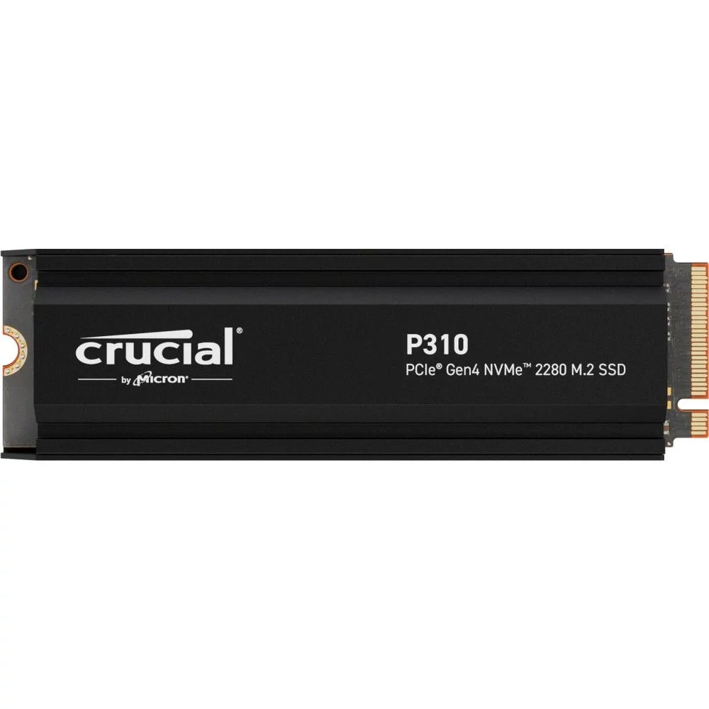 Твердотельный накопитель SSD Crucial P310 1TB PCIe Gen4 NVMe 2280 M.2 SSD with heatsink CT1000P310SSD5