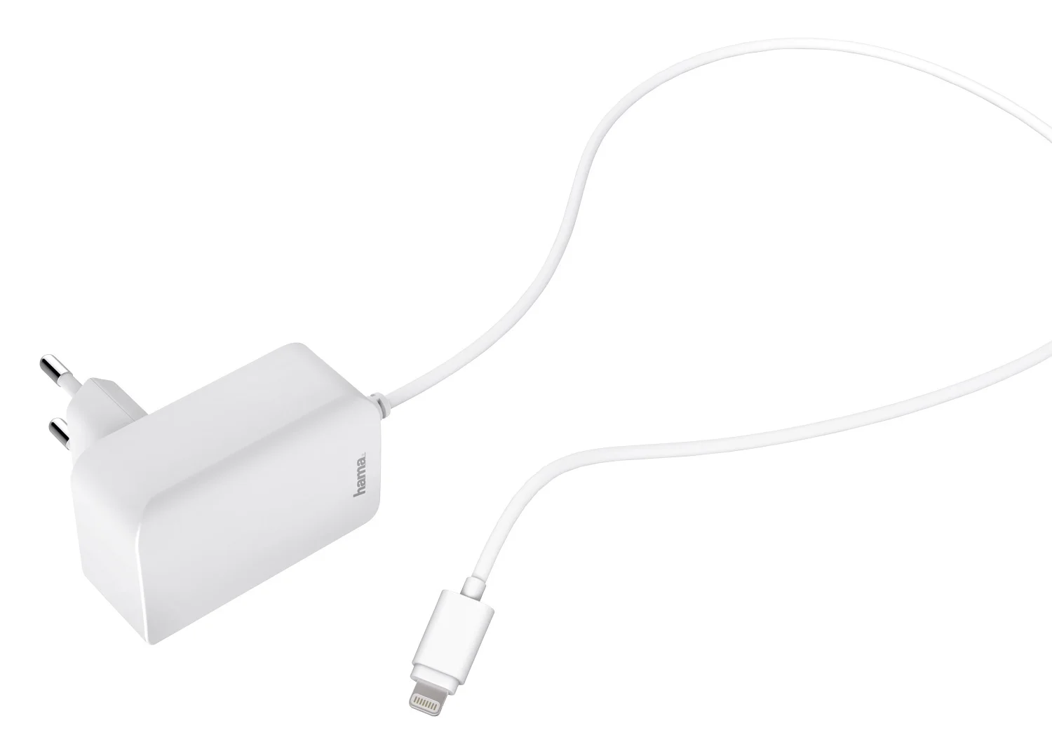 Сетевое зар./устр. Hama H-178342 12W 2.4A для Apple белый (00178342)