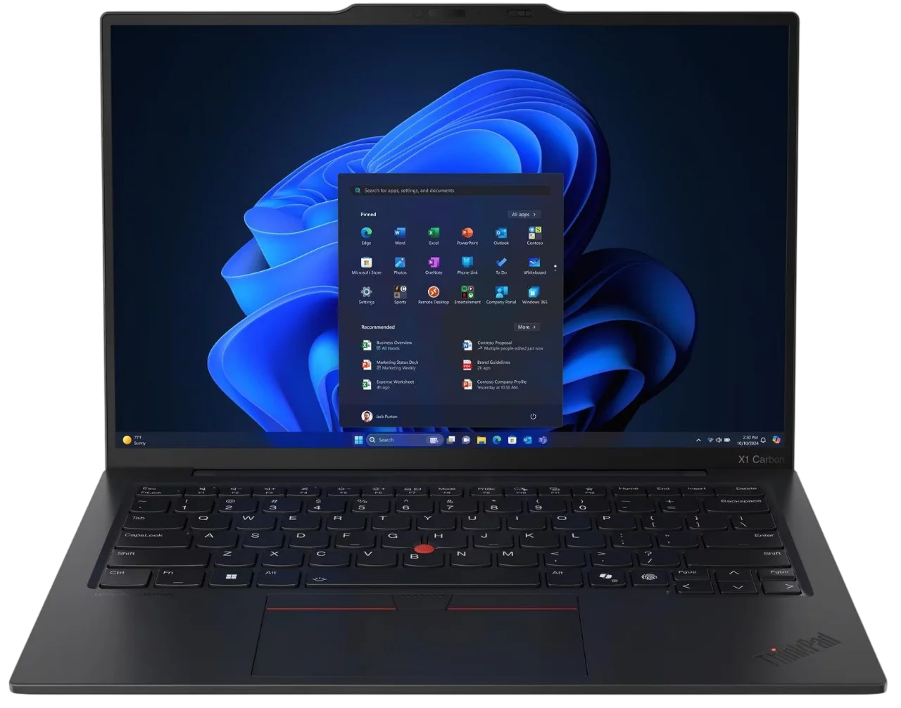 Ноутбук Lenovo ThinkPad X1 Carbon G13 Aura Edition, 14" (1920x1200) Touch 100%sRGB 500 nits, Ultra 7 255U, 32gb, 1TB SSD, Intel Graphics, Intel Wi-Fi 6E AX211 2x2 AX&BT 5.3, CAM 1080P RGB+IR, 57Wh, B (21NX005SUS)