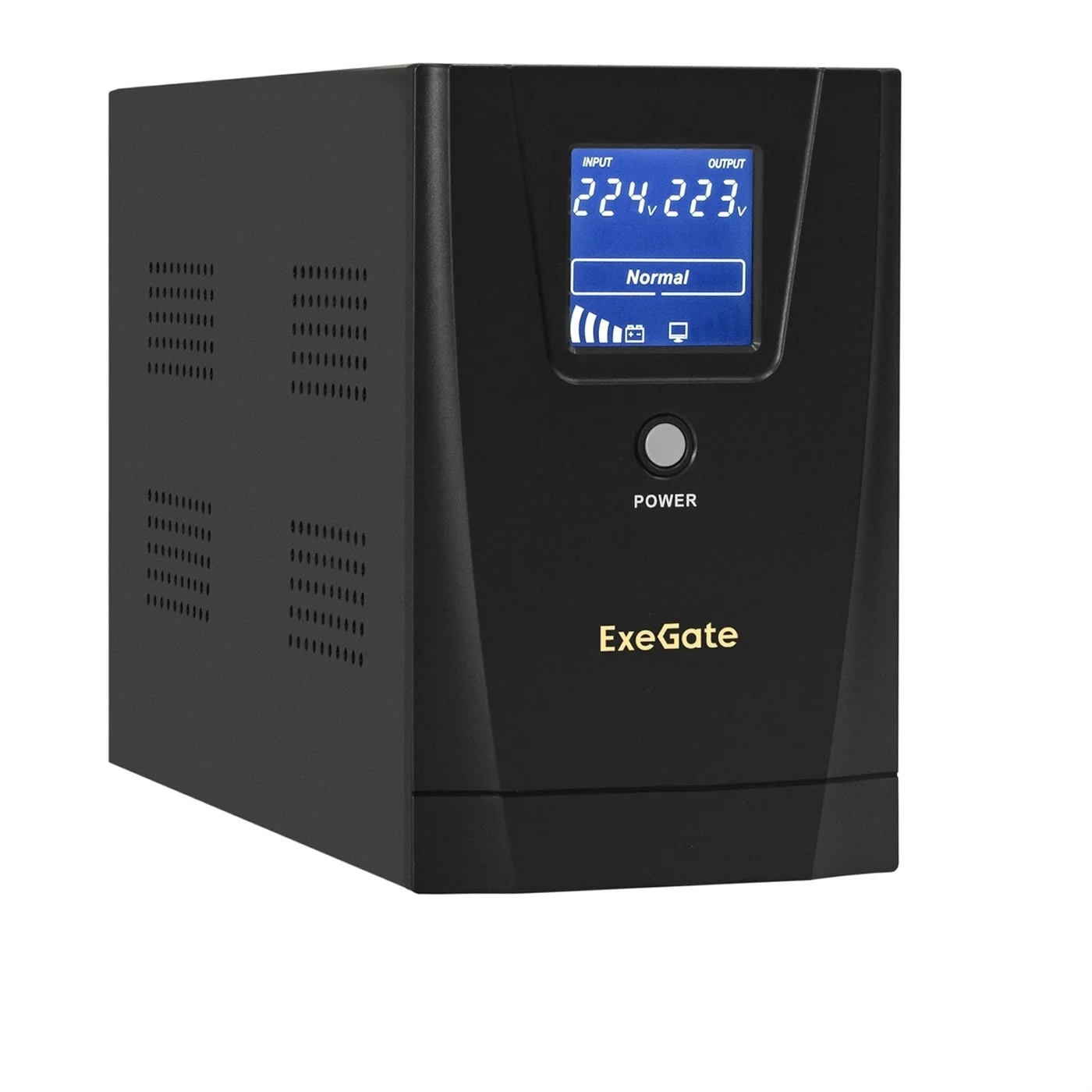Exegate EX292631RUS ИБП ExeGate SpecialPro Smart LLB-2000.LCD.AVR.4C13.RJ.USB