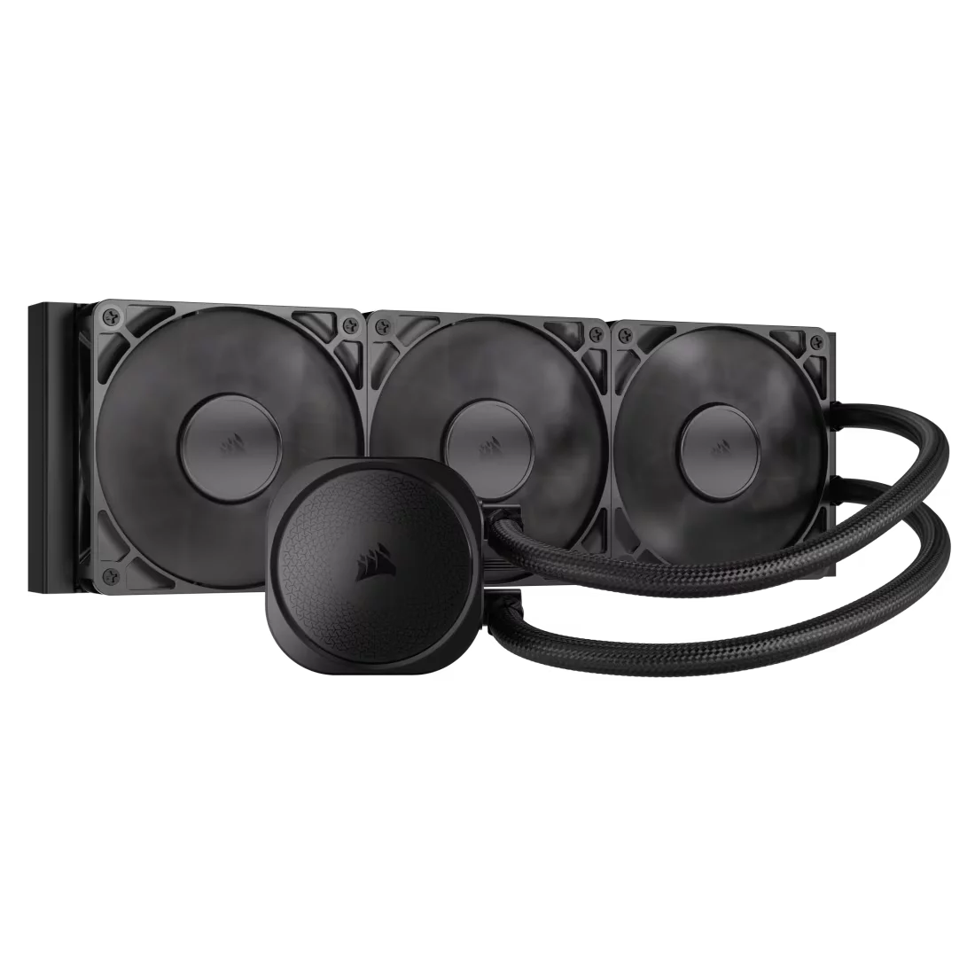 Система жидкостного охлаждения/ Water Cooling System Corsair NAUTILUS 360 ARGB (360mm, Black, Fans: 3x120mm, 72.8CFM, 36dBA, 1700RPM/ S: 1851, 1700, AM5, AM4) (CW-9060089-WW)