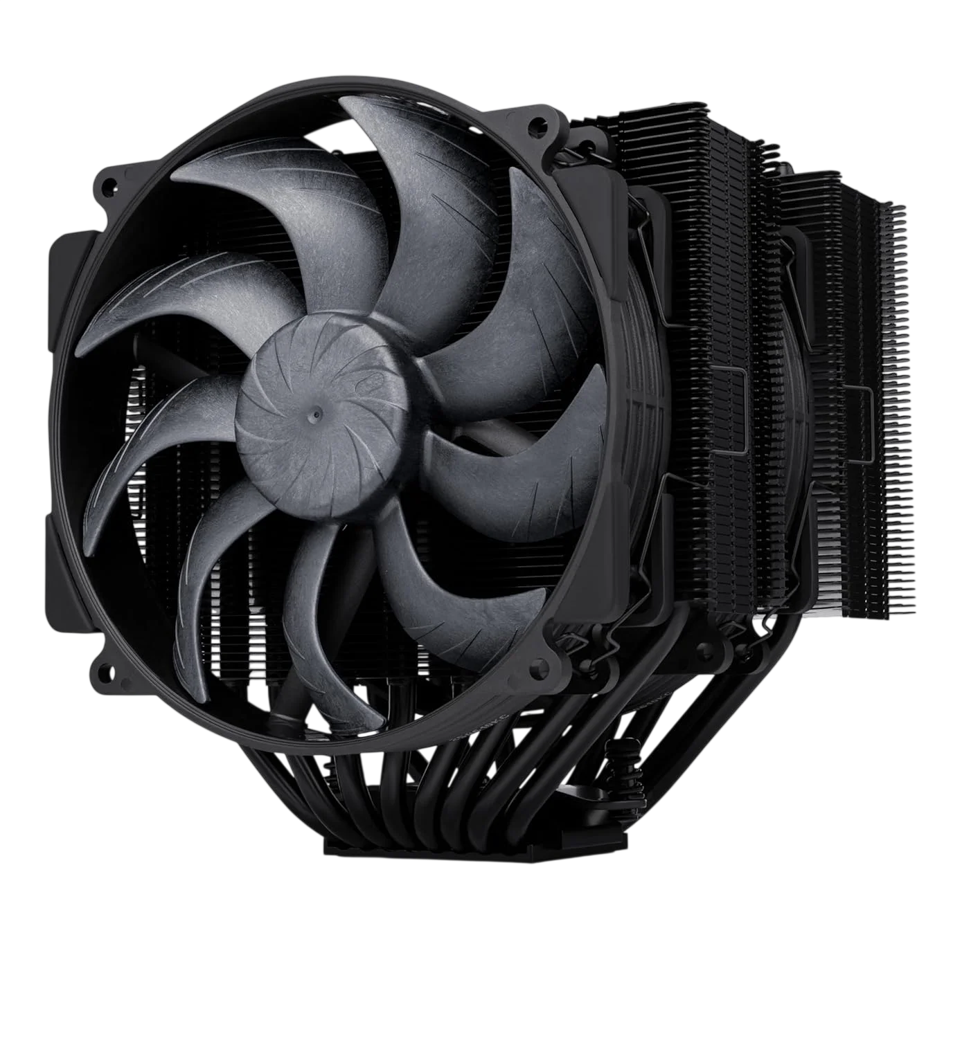 Кулер для процессора/ CPU Cooler Noctua NH-D15 G2 chromax.black (228W, 4-pin PWM, 168mm, Al/Cu, 8x6mm, 2x140mm, 91.5CFM, 24.8dBA, 1500RPM, S: 1851/1700/1200/115X, AM5/AM4, Black)
