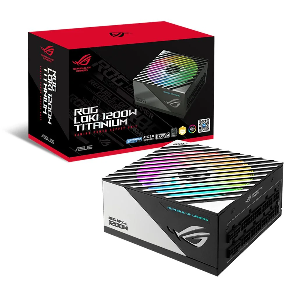 Блок питания ASUS ROG-LOKI-1200T-SFX-L-GAMING / PSU, CE+UK (90YE00N0-B0NA00)