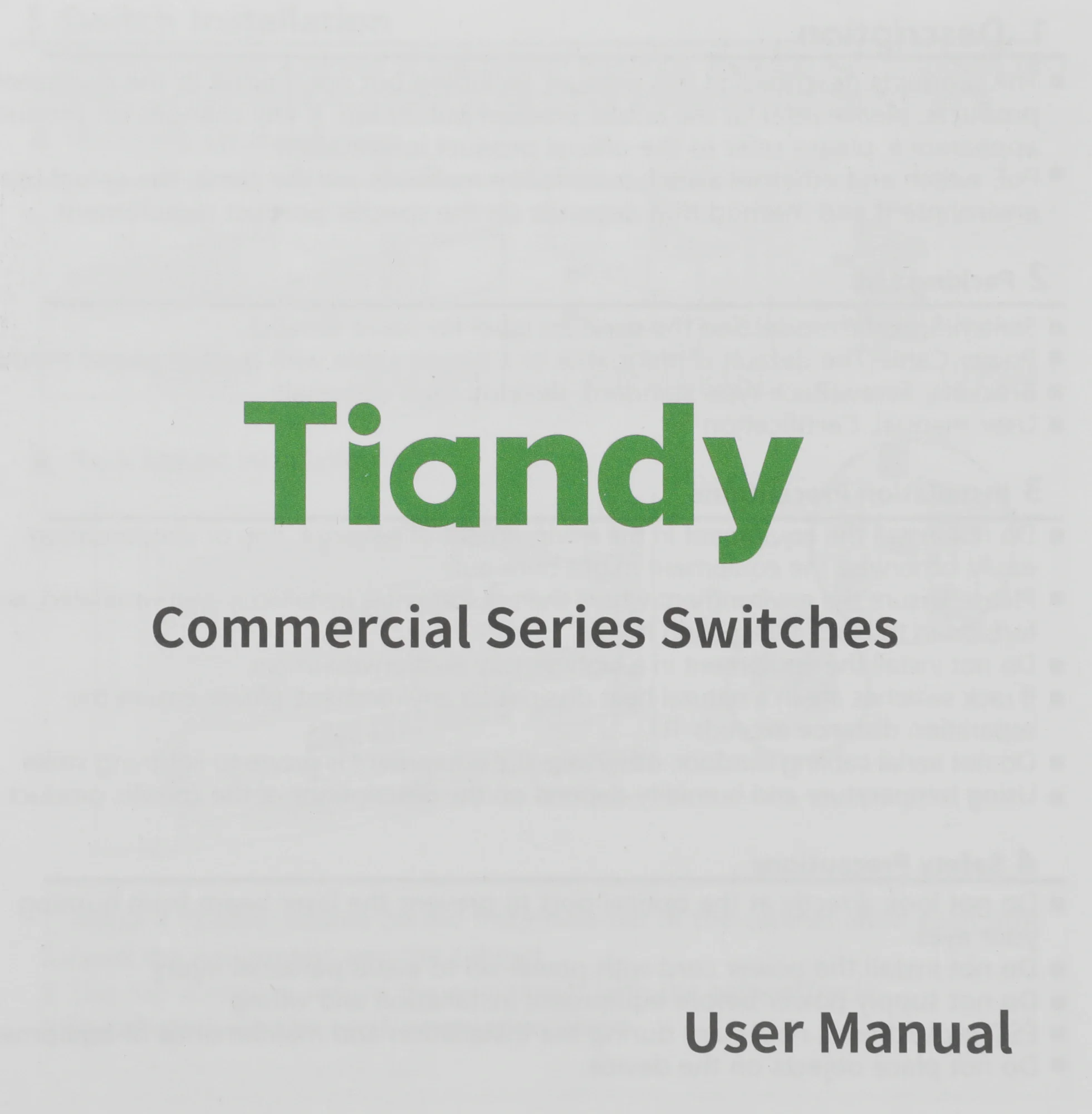 Коммутатор Tiandy TC-P3S06 H/ 0402/ AT/ 60 (TC-P3S06 H/0402/AT/60)