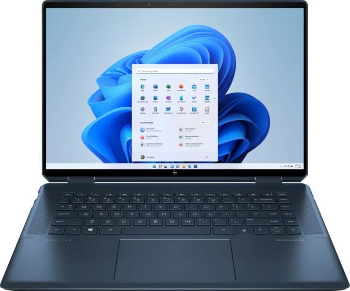 Ноутбук HP Spectre x360 16-f1028nn (79S16EA) i7-1260P/ 16Gb/ 512Gb SSD/ 16.0 3k+(3072x1920) IPS 400 nits Touch 100% sRGB/ Intel Arc A370M 4GB/ FPR/ / Win11/ Nocturne Blue