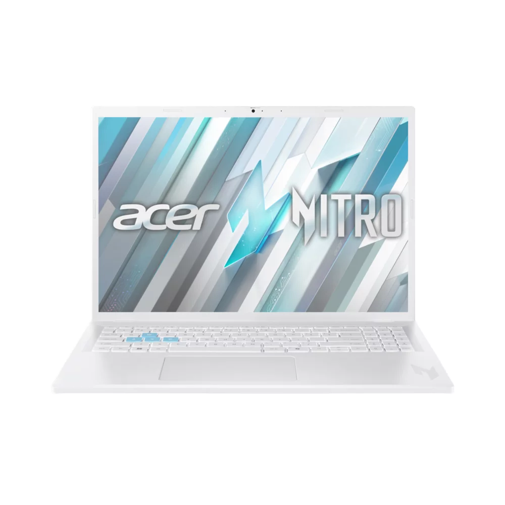 Ноутбук/ ACER Nitro Lite NL16-71G-568T 16"(1920x1200 (матовый) IPS)/Intel Core i5 13420H(2.1Ghz)/16384Mb/512PCISSDGb/noDVD/Ext:nVidia GeForce RTX4050(6144Mb)/Cam/BT/WiFi/53WHr/war 1y/1.95kg/White/NoOS (NH.D26CD.003)