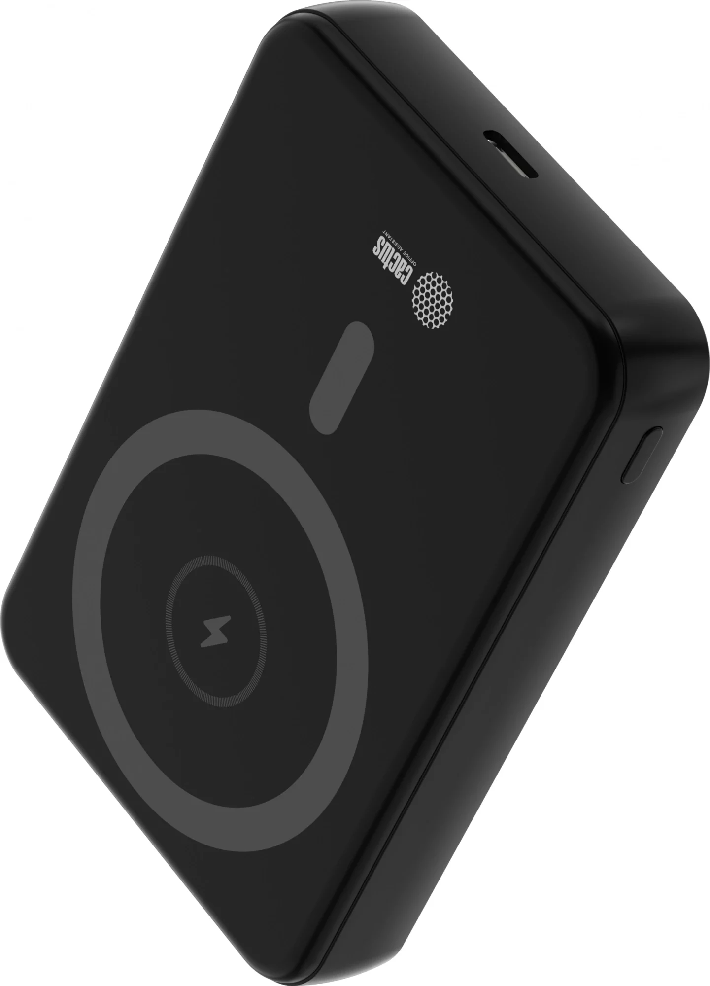 Аккумулятор мобильный Cactus CS-PBFSUA-10000 10000mAh 22.5W 4.5A USB-C беспров.зар. черный (CS-PBFSUA-10000)