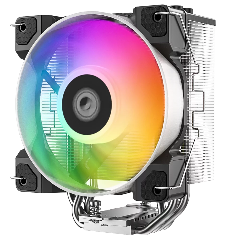 ID-COOLING SE-214-XT DF LGA1700/ 1200/ 115X/ AM4 (16шт/ кор, TDP 180W, PWM, 4 тепл.трубки прямого контакта, FAN 120mm, ARGB) RET