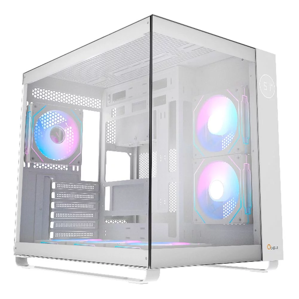 Корпус Case Ocypus Iota C70 WH ARGB ATX win / white / 6 ARGB fans / no PSU / Tempered Glass (IOTA-C70-WHD600XX-GL)