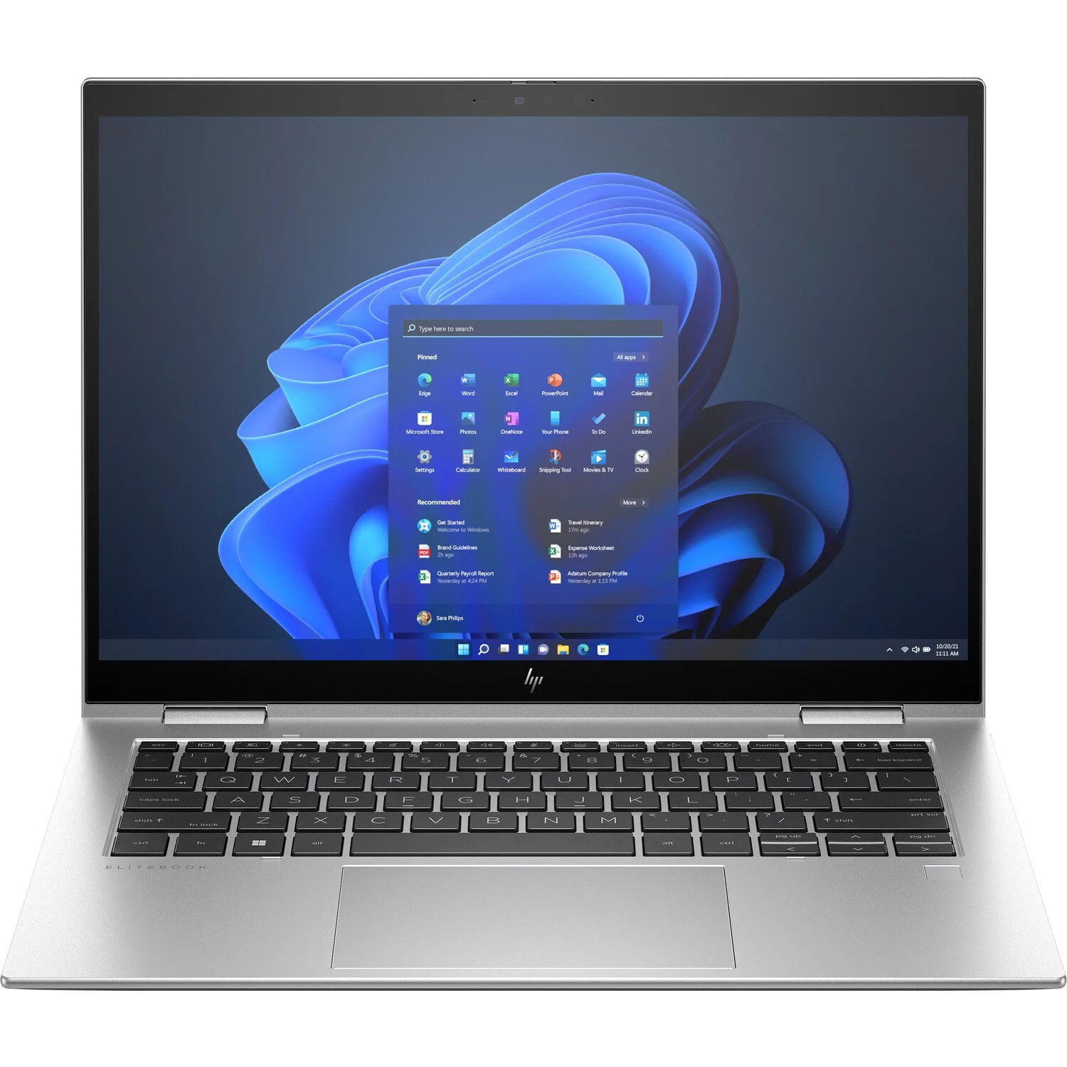 Ноутбук HP Elite x360 1040 G10, 14.0 WUXGA 400nits Touch, Core i7-1365U, 16Gb, 512Gb SSD, vPro, Intel XMM 7560 R+ LTE-Advanced Pro, FPR, Win11Pro + Pen (A93T5US)