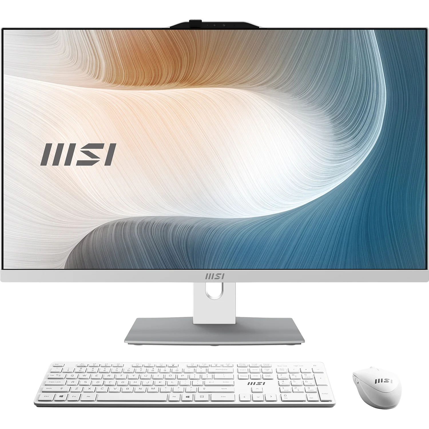 Моноблок Modern AM272P 1M-1468XRU 27"(1920x1080 IPS)/ Intel Core 5 120U(1.4Ghz)/ 16384Mb/ 512PCISSDGb/ noDVD/ Int:Intel® Graphics/ Cam/ BT/ WiFi/ war 1y/ 7.5kg/ White/ noOS + Wireless KB+M (9S6-AF8232-1468)