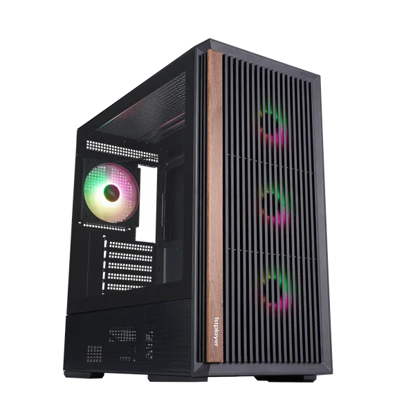 корпус 1STPLAYER WD7 ARGB Black / ATX / 6x120mm ARGB fans / WD7-BK-4FA7-2FA7R