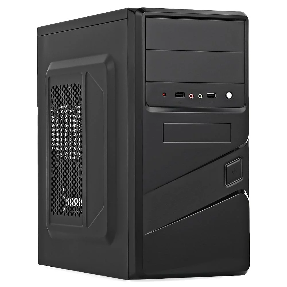 Корпус Winard 5816 mATX без БП (101218) (CPU 140mm, VGA 190mm, USB2.0 x 2, 1 x Audio 1 x Mic, Ext. «5.25» x 2, 3.5» x 1, Int. 3.5» x 2, 2.5» x 1)»