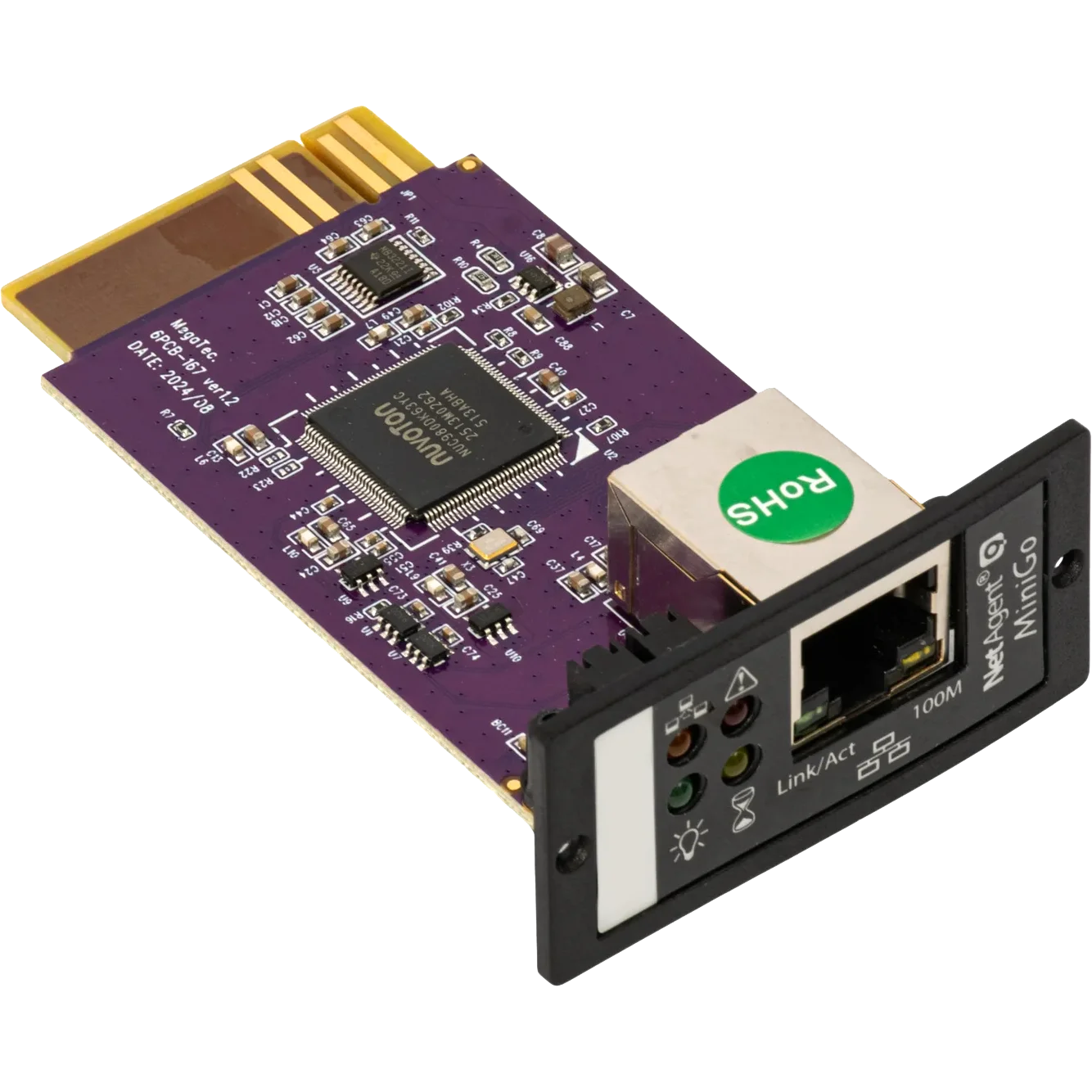 SNMP карта Megatec DS801 (NetAgent9) с портом RJ45 ETH, мини слот (MEGATEC DS801 (NETAGENT9) 7141016)