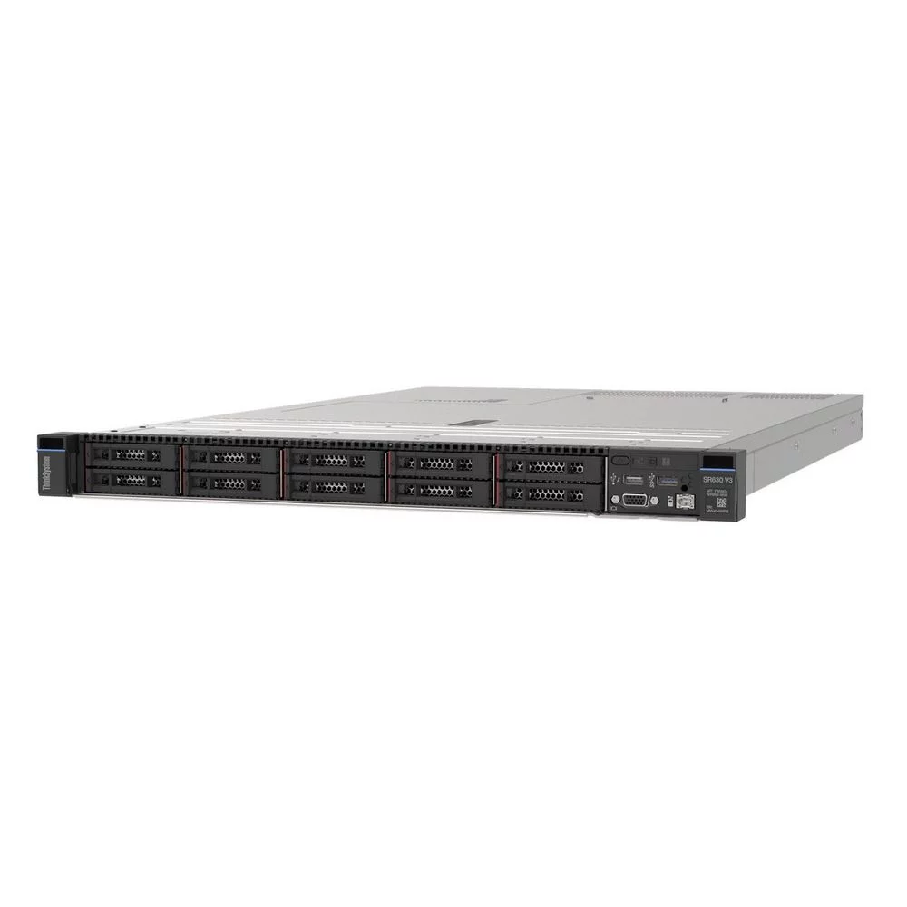Платформа системного блока с ЦПУ Lenovo ThinkSystem SR630 V3 1x Silver 4510 12C 150W 2.4G/ 1x 32GB 1Rx4/ 9350-8i 2GB Int/ 8x 2.5" SAS; Open bay/ 1x1100W Titanium (7D73CTO1WW-1)