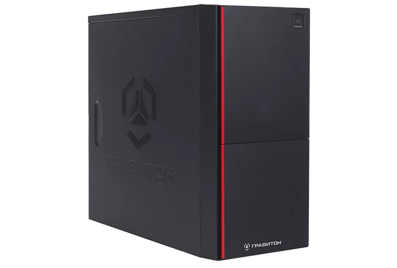Персональный компьютер Гравитон Д52И i5-13400/ 1x16GB/ 1xSSD512GB/ FP_2xUSB2.0/ 450W/ K+M/ NoOS/ 3YST (208502)