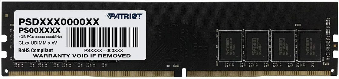 Память DDR4 32GB 3200MHz Patriot PSP432G3200H1 Signature Premium RTL PC4-25600 CL22 DIMM 288-pin 1.2В kit dual rank с радиатором Ret