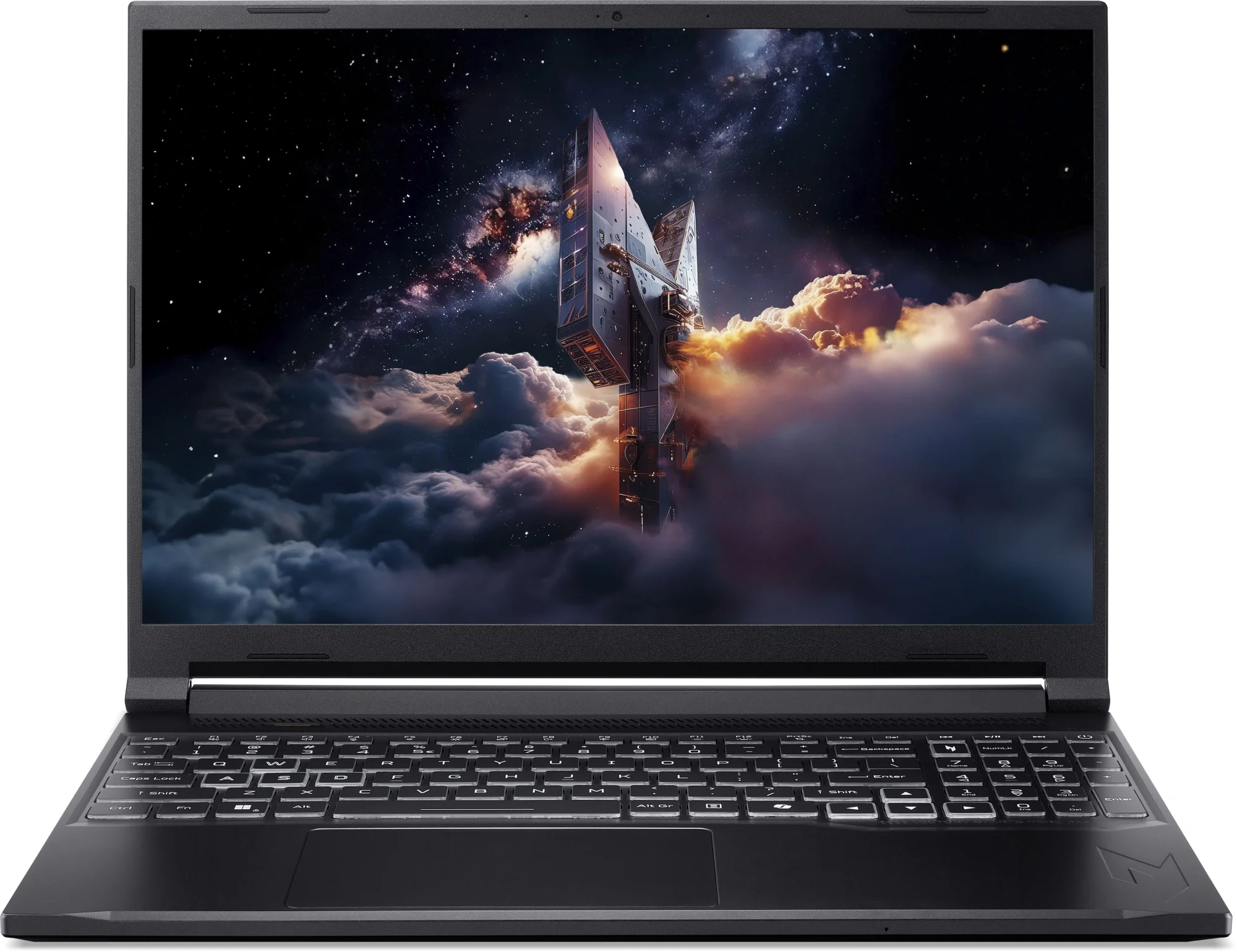 Ноутбук Acer Nitro V 16S ANV16S-71-74UQ Core 7 240H 16Gb SSD1Tb NVIDIA GeForce RTX 5060 8Gb 16" IPS FHD+ (1920x1200) Windows 11 Home Multi Language black WiFi BT Cam (AN.QXCSA.002)