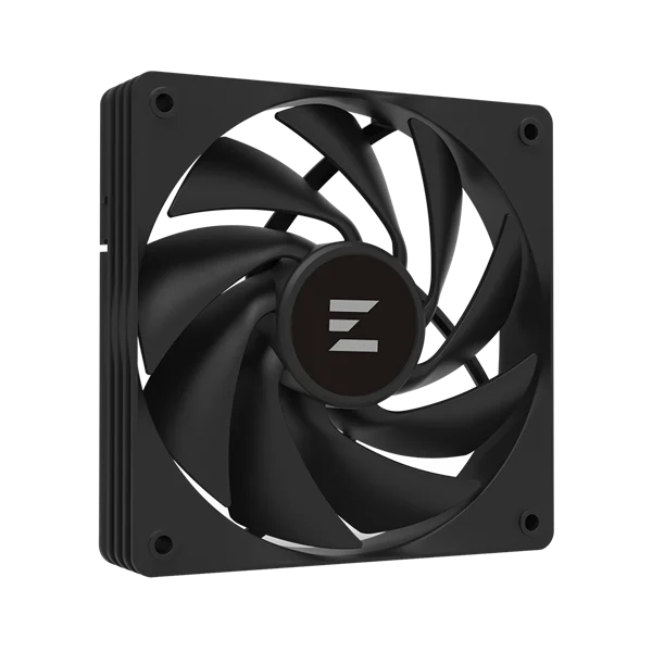 Вентилятор для корпуса ZALMAN ZM-XF120 BLACK, 120x120x25mm, 4-PIN PWM, 600-2000 RPM, 32,9 DBA MAX, HYDRO BEARING
