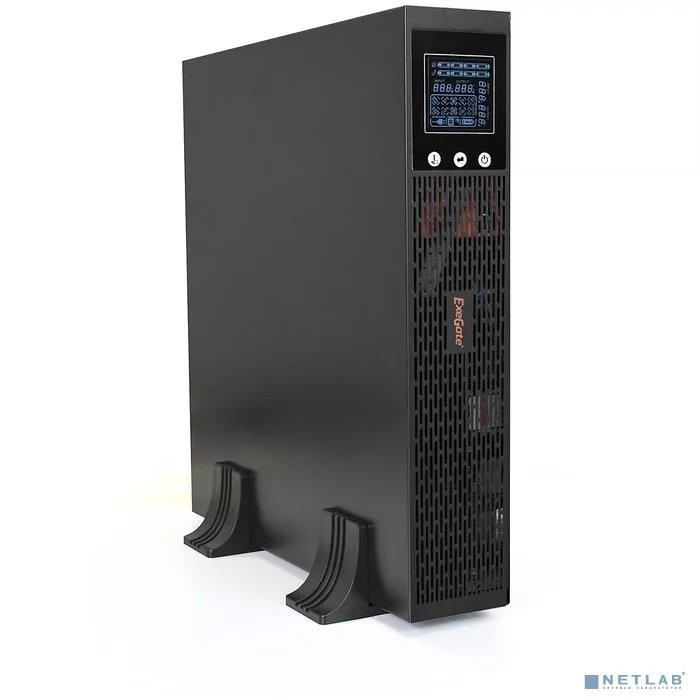 Exegate EP285642RUS ИБП Pure Sine Wave ExeGate SinePower UHB-1000.LCD.AVR.C13.RJ.USB.2U