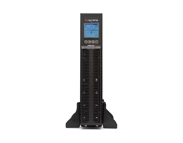 ШТИЛЬ ИБП 2000 ВА; 1 фазный; on-line; батарея: 72В, ext (no incl), ЗУ 8А; 2U; rack / tower (STR1102LD)