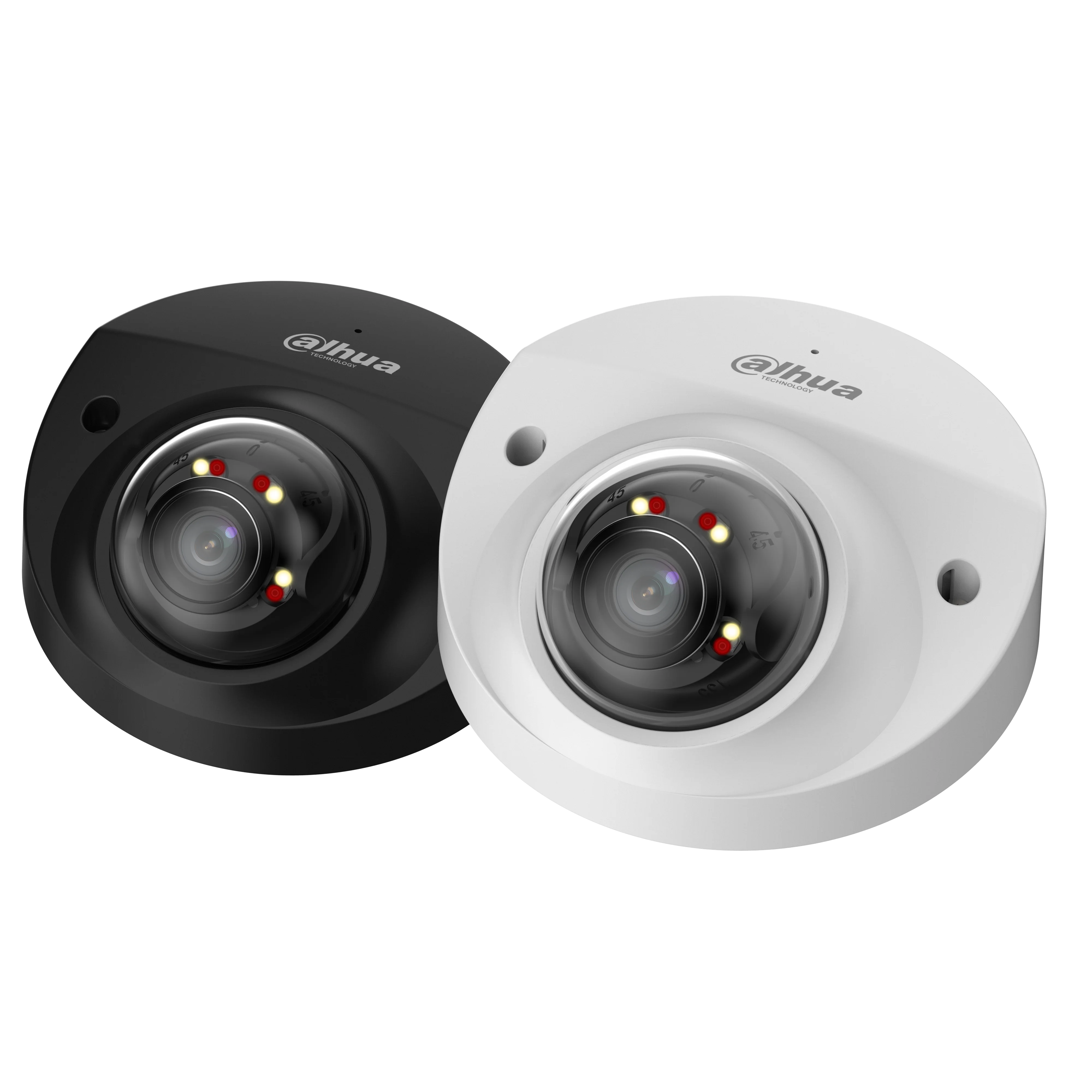 DAHUA DH-IPC-HDBW2449FP-AS-IL-0280B Уличная мини-купольная IP-видеокамера SmartDualLight 4Мп, 1/ 2.9” CMOS, объектив 2.8мм, видеоаналитика, микрофон, ИК 30м, LED 30м, IP67, металл