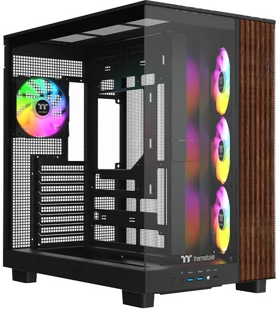 Корпус Thermaltake View View 380 XL WS черный без БП ATX 5x120mm 2x140mm 2xUSB3.0 audio bott PSU (CA-11E-00M1WN-WS)