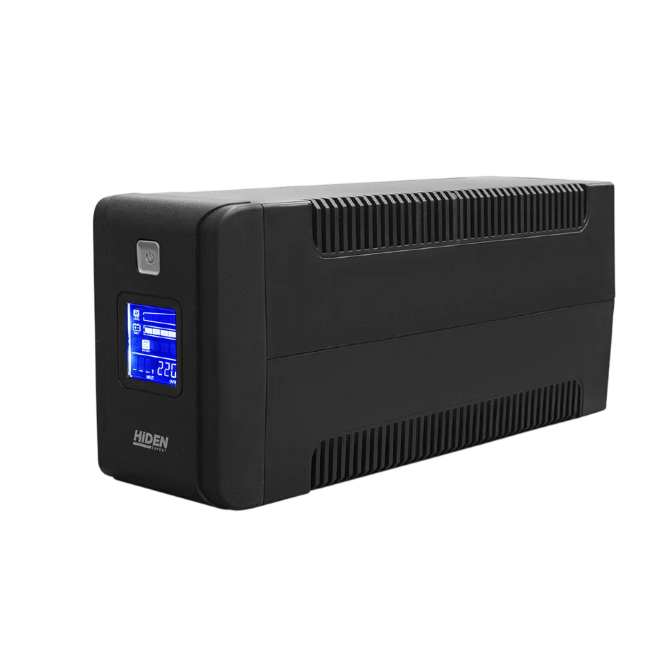 ИБП HIDEN EXPERT ULS600С 600ВА/360Вт/ Line-Iinteractive Tower UPS Schuko LCD