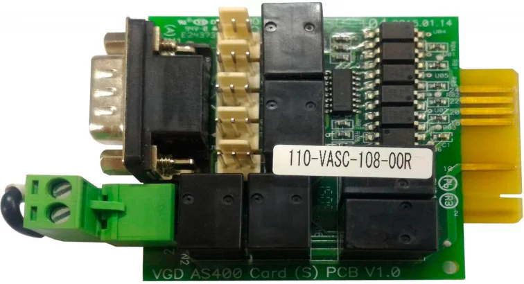 Релейная карта POWERCOM AS400 mini, сухие контакты с гальванической развязкой, для ИБП серий MAS/MRT/MAC./ Powercom AS400 mini dry contact I/O card for MAS/MRT/MAC.