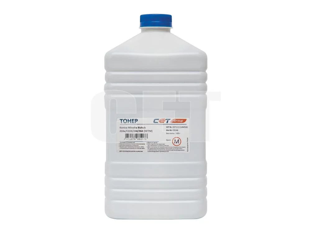 -/ Тонер NF7M TN-711M/514M для KONICA MINOLTA Bizhub C654/C754/C654e/C754e (CET) Magenta, 500г/бут (CET111114M500)