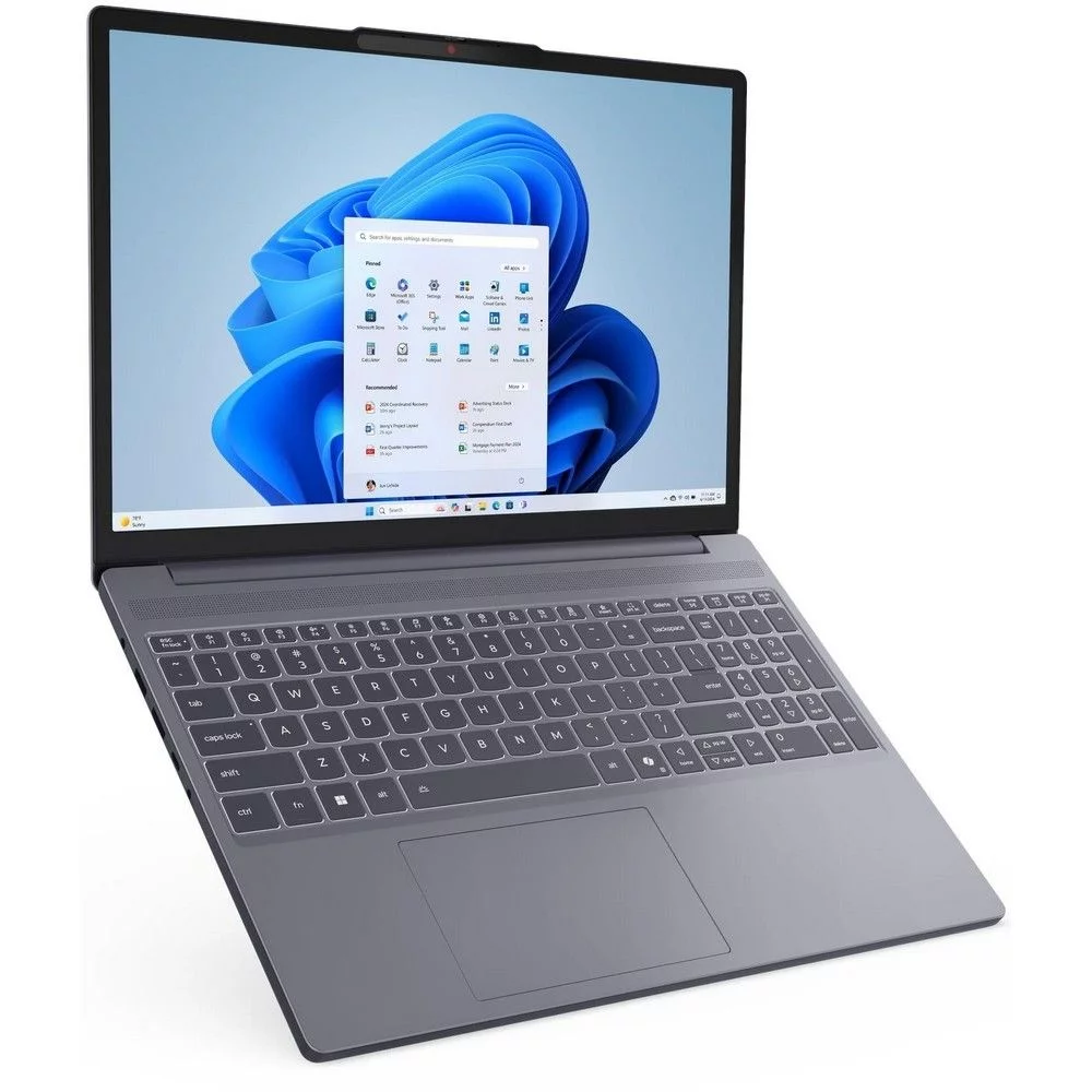 Ноутбук IdeaPad Slim 3 15ARP10 15,3" WUXGA IPS 300N/ R7-7735HS/ 16Gb/ 512Gb SSD/ UMA/ DOS/ Luna Grey (83K7000XRK)