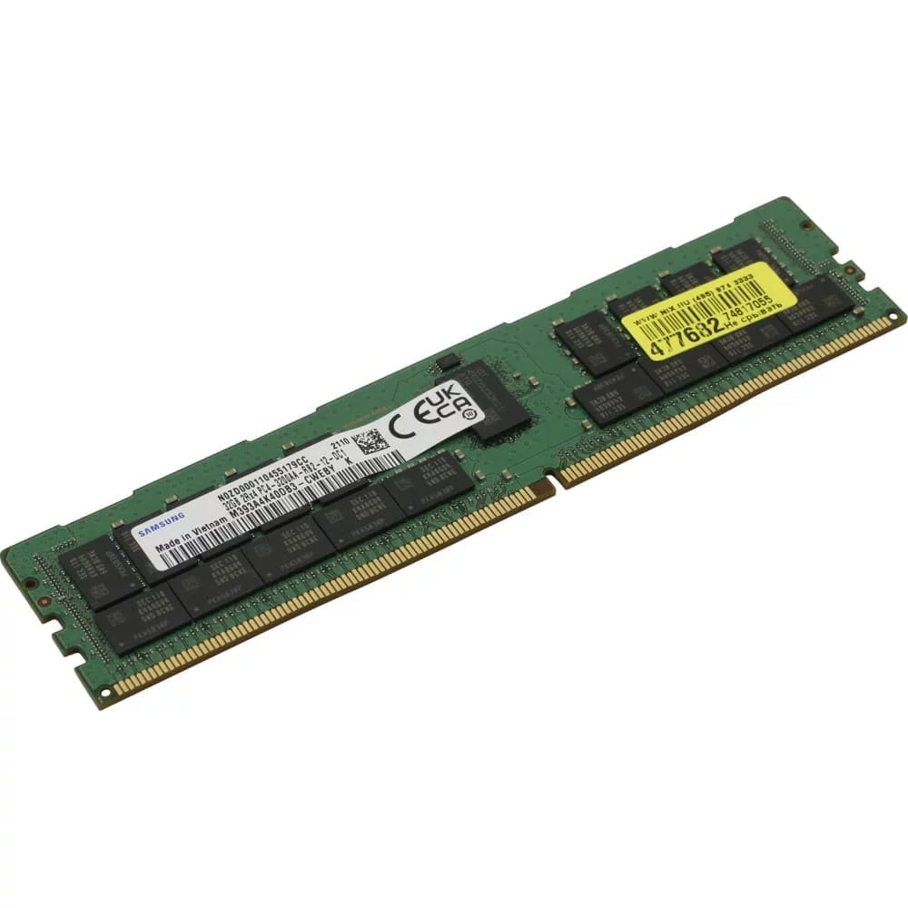 Память оперативная/ Samsung DDR4 32GB RDIMM 3200 1.2V (M393A4K40DB3-CWECO)