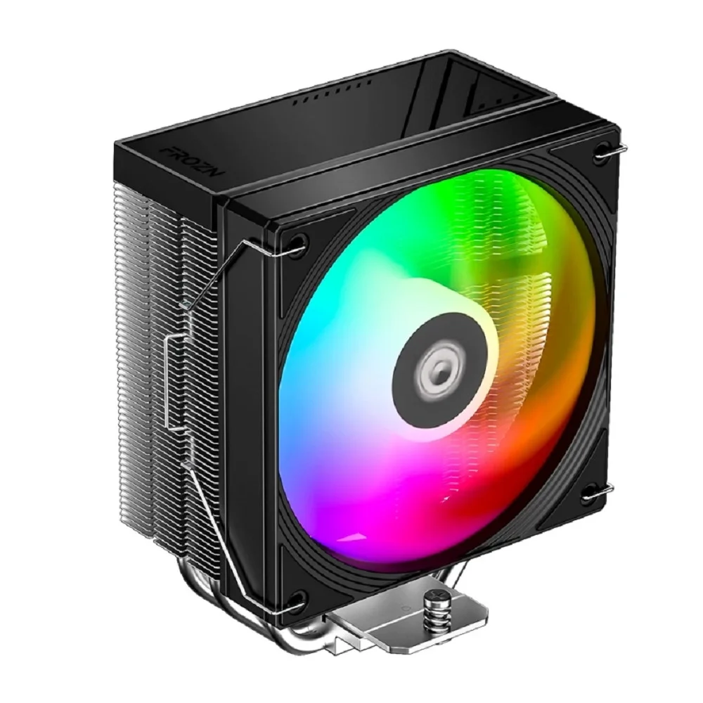 ID-COOLING FROZN A410 SE ARGB LGA1700/ 1200/ 115X/ AM5/ AM4 (10шт/ кор, TDP 180W, PWM, 4 тепл.трубки прямого контакта, ARGB FAN 120mm, черный) RET
