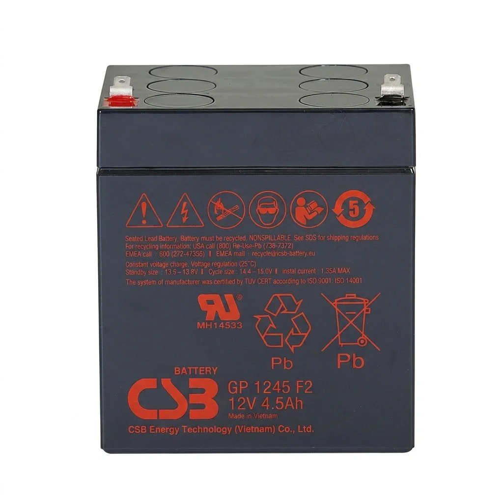 CSB Батарея GP1245 F2 (12V 4,5Ah)