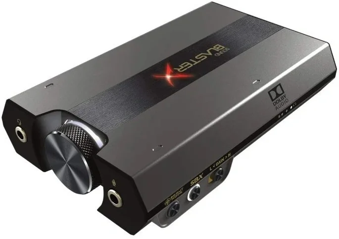 Звуковая карта Creative USB Sound BlasterX G6 (SB-Axx1) 7.1 Ret (70SB177000003)
