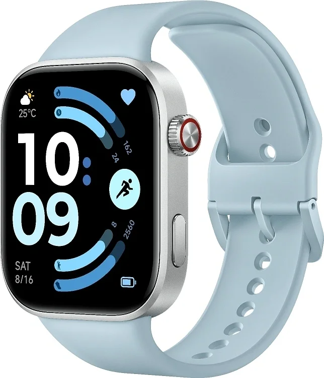 Смарт-часы Xiaomi Redmi Watch 6 2" LCD корп.голубой рем.голубой (BHR08CWGL)