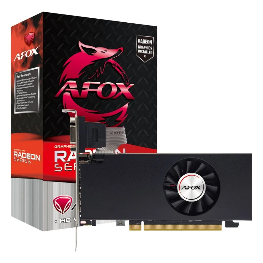 Видеокарта Afox Bad Pack RX550 4GB GDDR5 128bit VGA DP HDMI 1FAN LP RTL bp (AFRX550-4096D5L2-V3||BP)