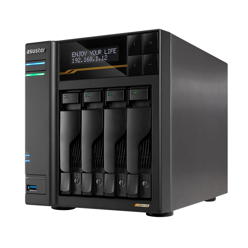 Система хранения данных/ AS6804T (LOCKERSTOR 4 Gen3) (90IX01T4-BW3S00)