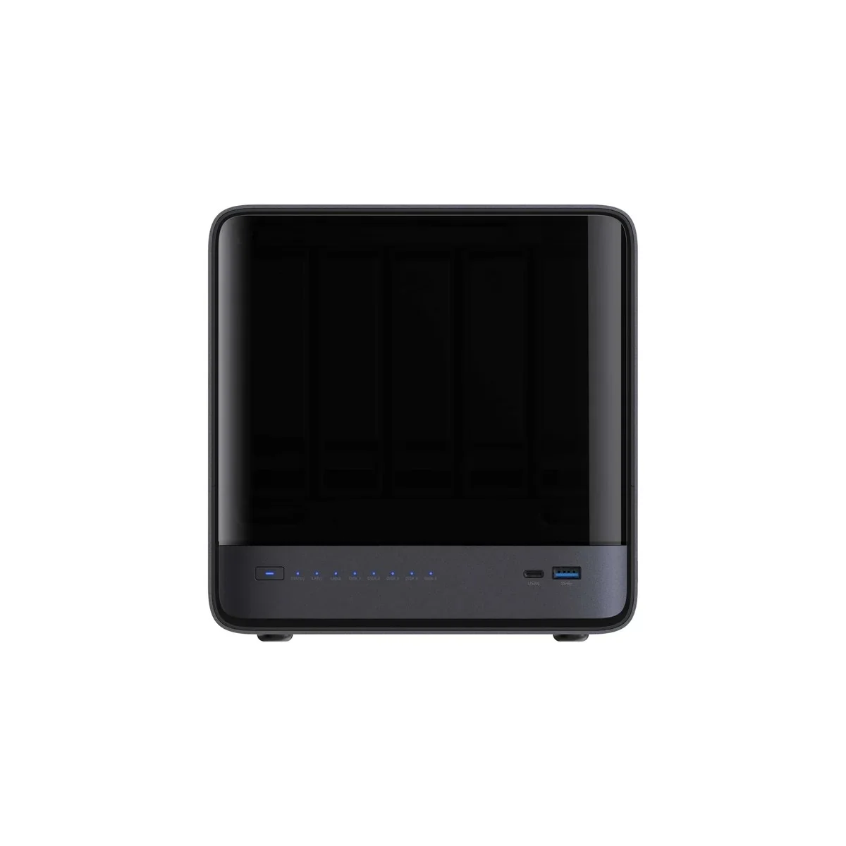 Мини Компьютер хранилище Minisforum (AMD Ryzen™ AI 9 HX PRO 370) N5PRO-370/16GB+0+128GB, OS Storage