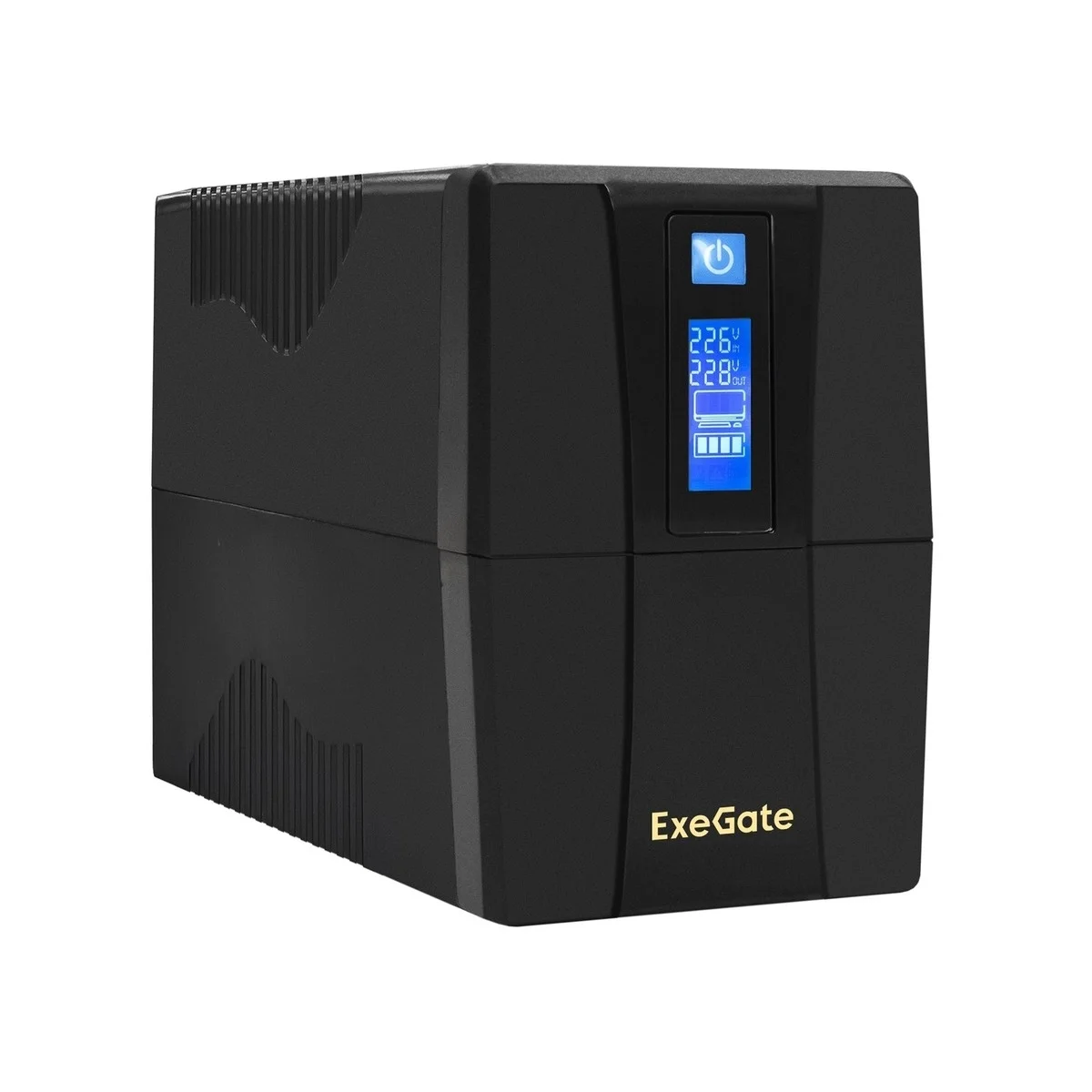 Exegate EP285568RUS ИБП ExeGate Power Smart ULB-650.LCD.AVR.EURO