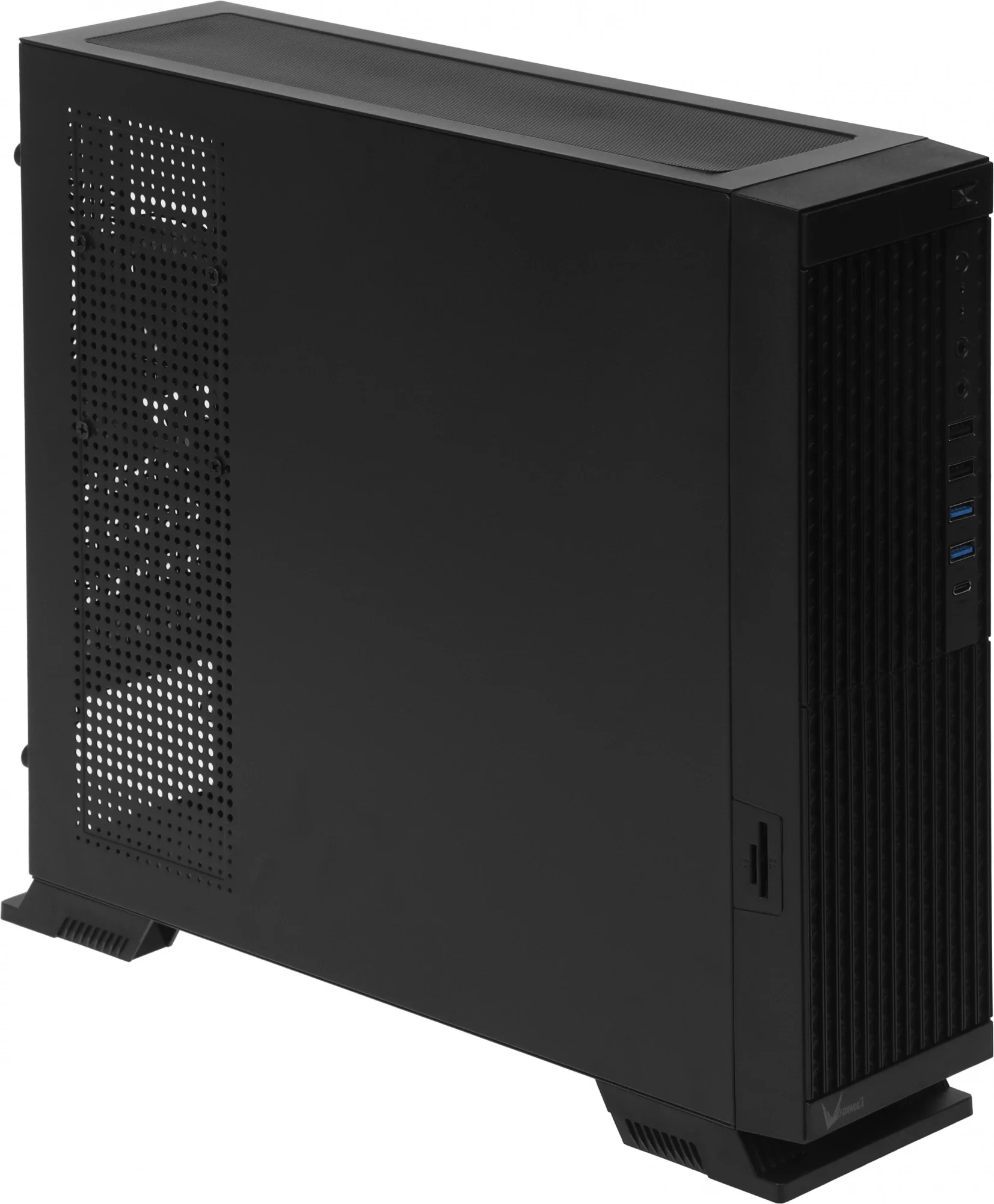 Корпус Formula SFF T11 черный без БП mATX 2xUSB2.0 2xUSB3.0 audio bott PSU